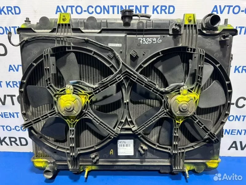Радиатор основной Nissan Serena PC24 SR20 - миниатюра 2