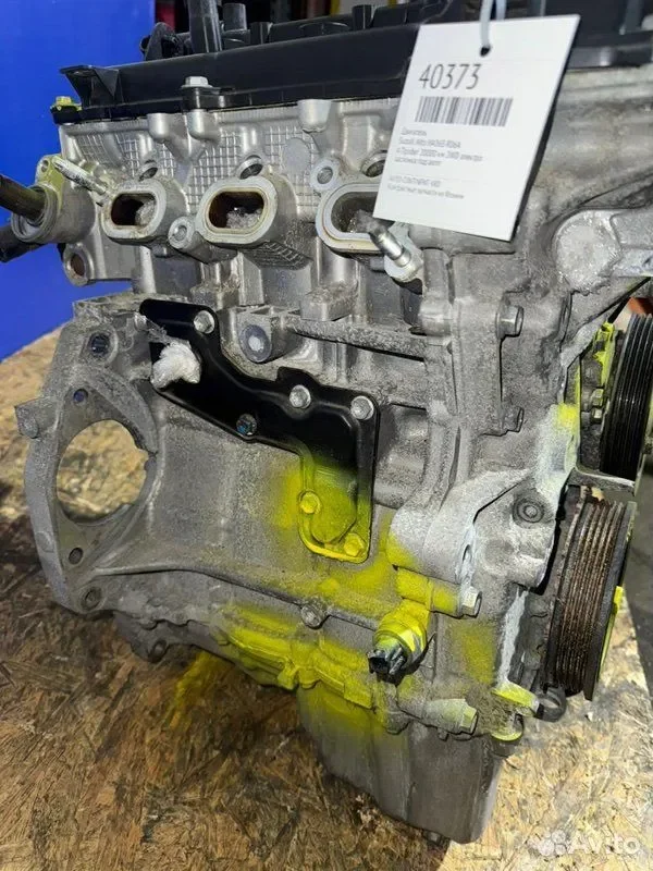 Двигатель Suzuki Alto HA36S R06A - миниатюра 2