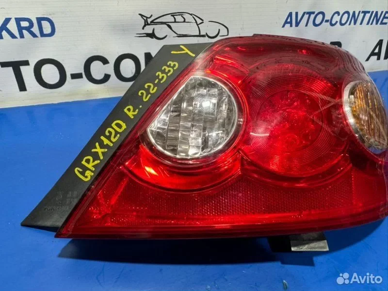 Стоп правый Toyota Mark X GRX120 4GR - миниатюра 3