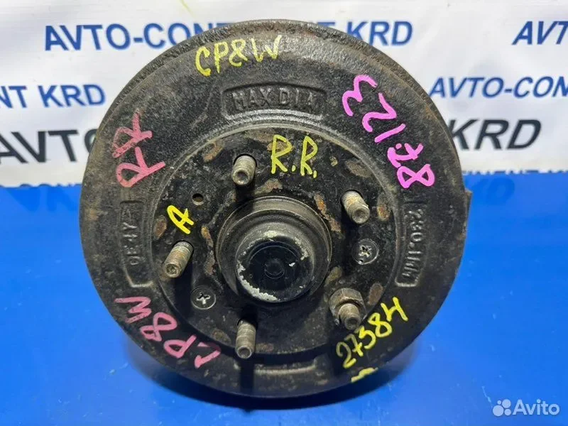 Ступица задняя правая Mazda Premacy CP8W FP - миниатюра 2