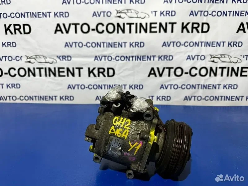 Компрессор кондиционера Honda HR-V GH2 D16A - миниатюра 2