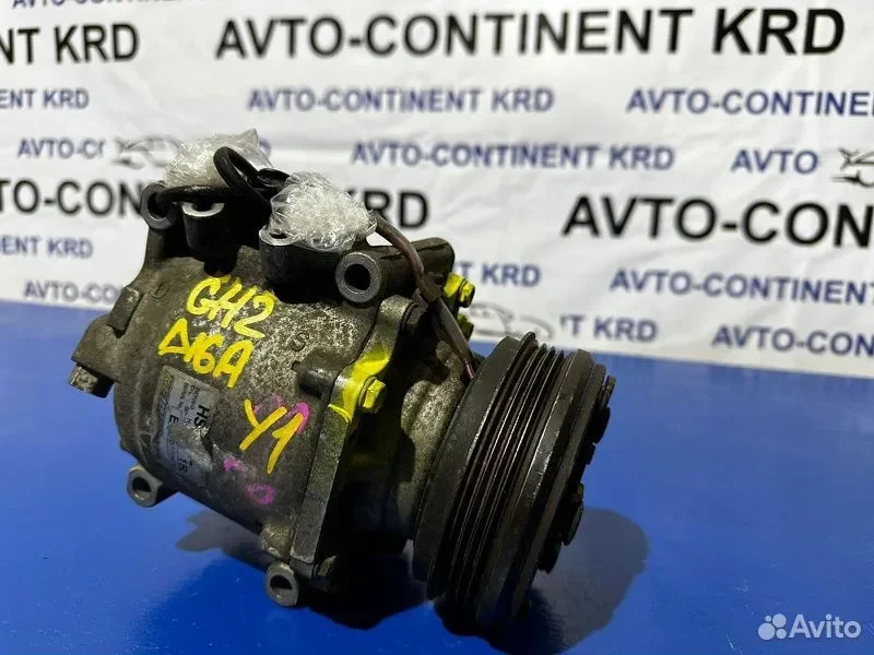 Компрессор кондиционера Honda HR-V GH2 D16A - миниатюра 4