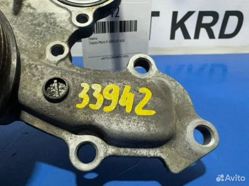 Помпа Toyota Mark X GRX120 4GR - миниатюра 5