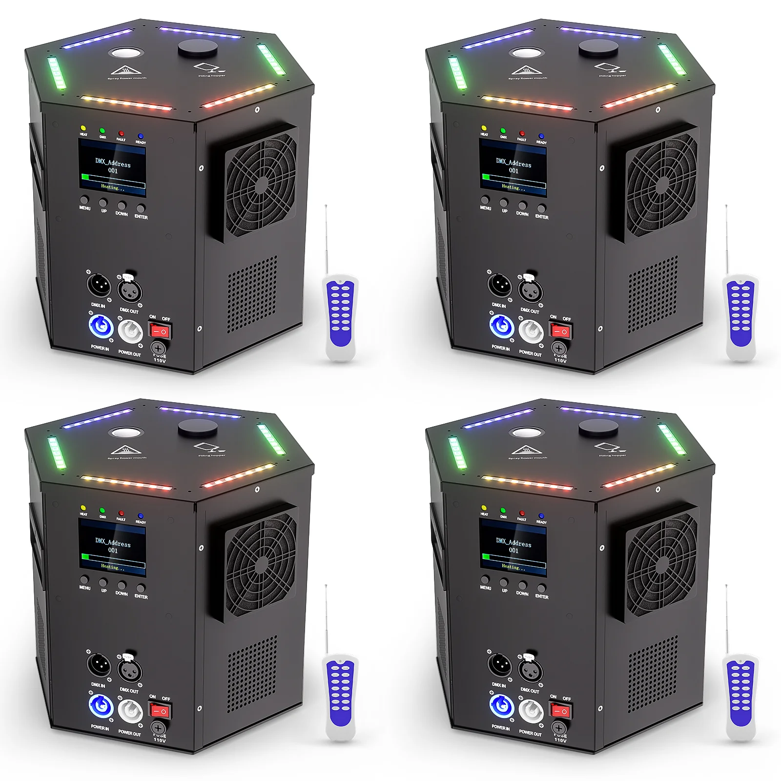 Спаркуляры 700Вт с LED подсветкой RGB - миниатюра 7