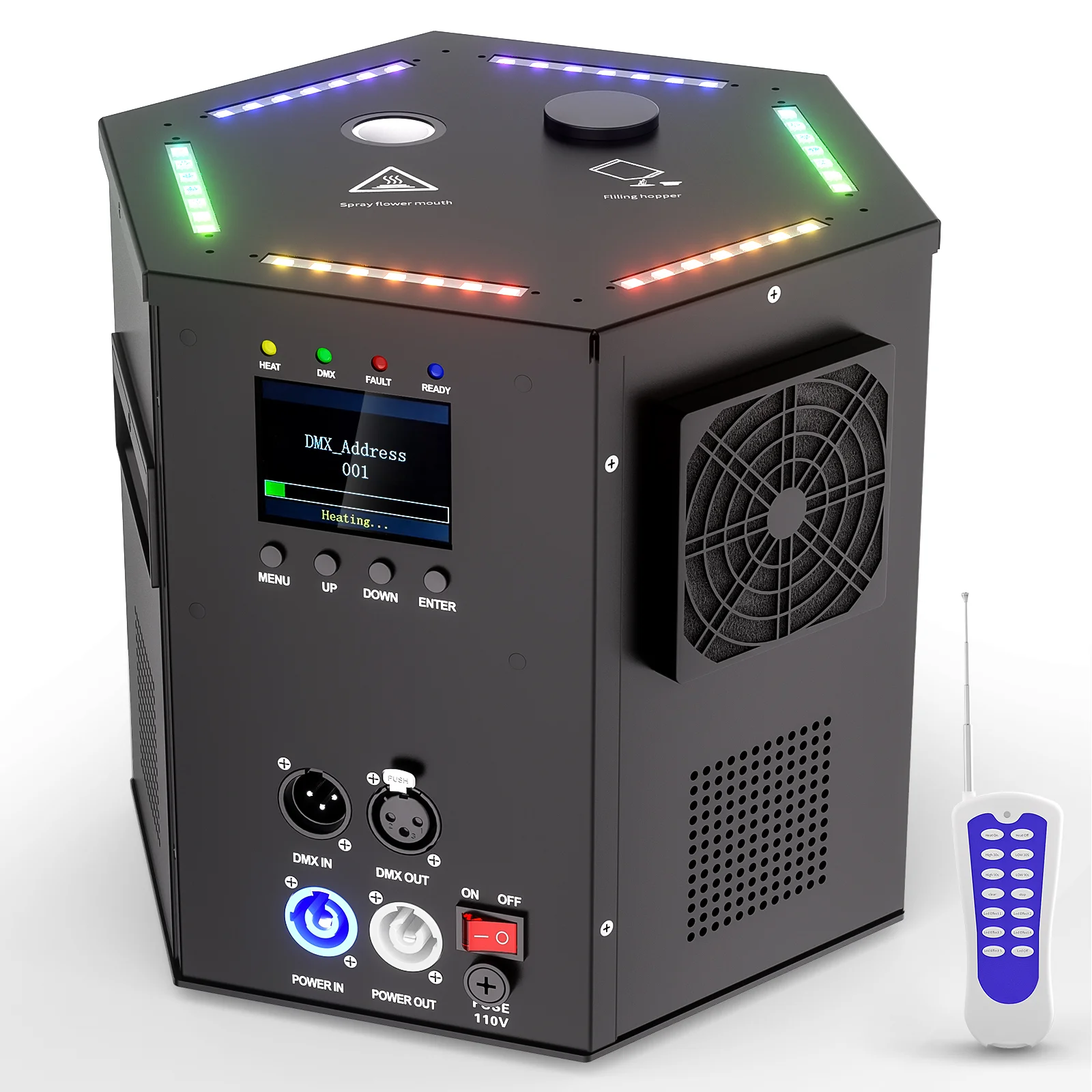 Спаркуляры 700Вт с LED подсветкой RGB - миниатюра 8
