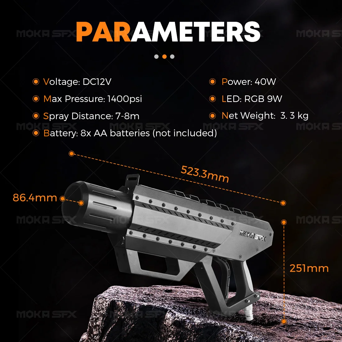 Ручной крио Gun Moka SFX H-C08 - миниатюра 5