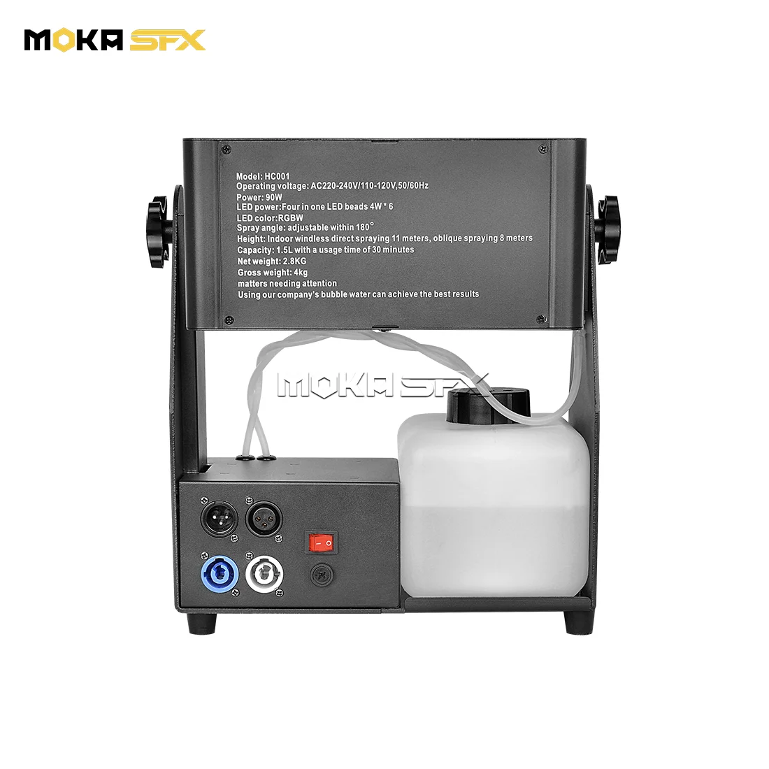 Генератор мыльных пузырей MOKA SFX MK-B17 - миниатюра 4
