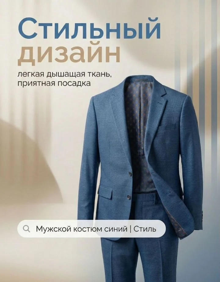 Классический мужской костюм