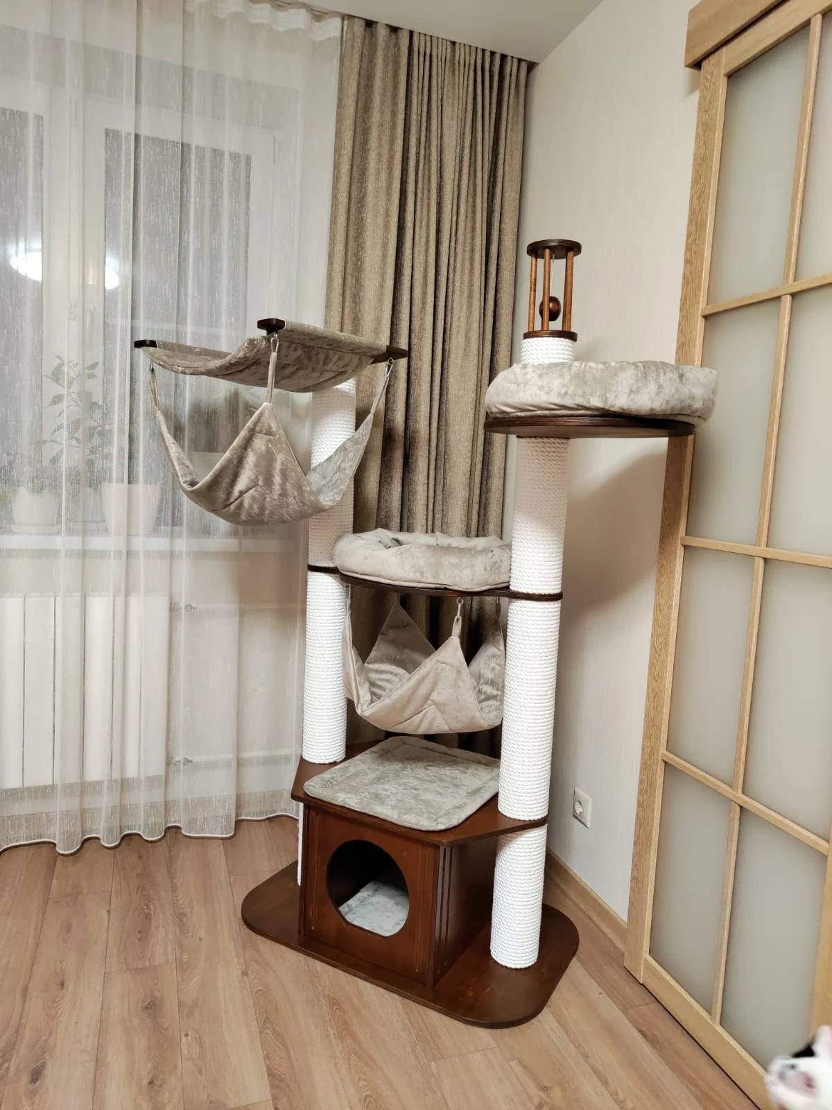Когтеточки и домики для кошек - миниатюра 2