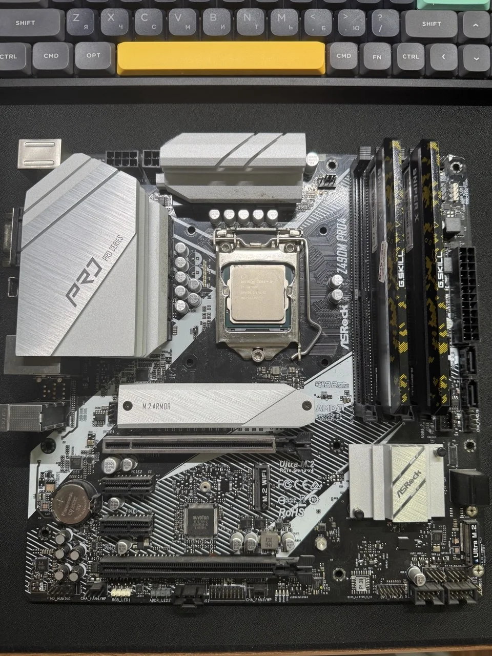 Сборка пк i7-10700F + 16Gb DDR4 3600MHz + Z490M - изображение 1