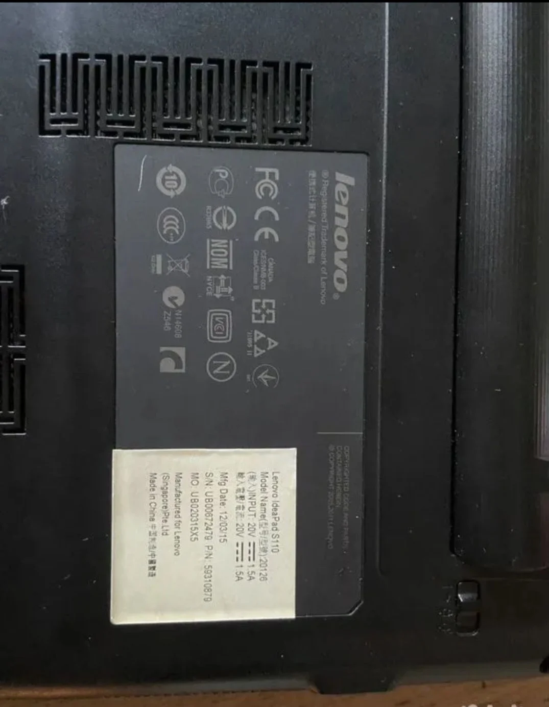 Ноутбук lenovo ideapad s110 - миниатюра 5