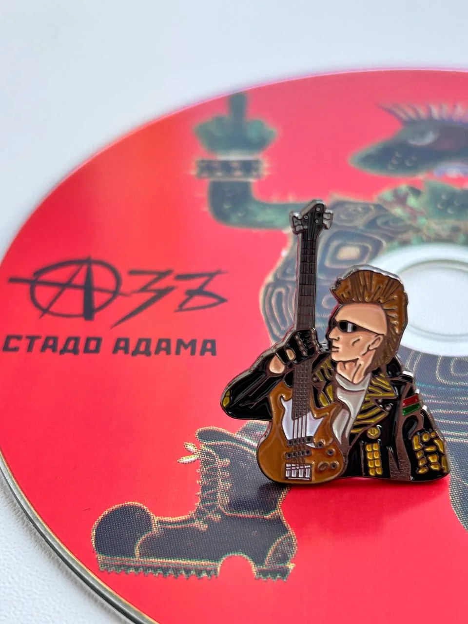 Значок группы "Азъ" Олег Черепах - миниатюра 2