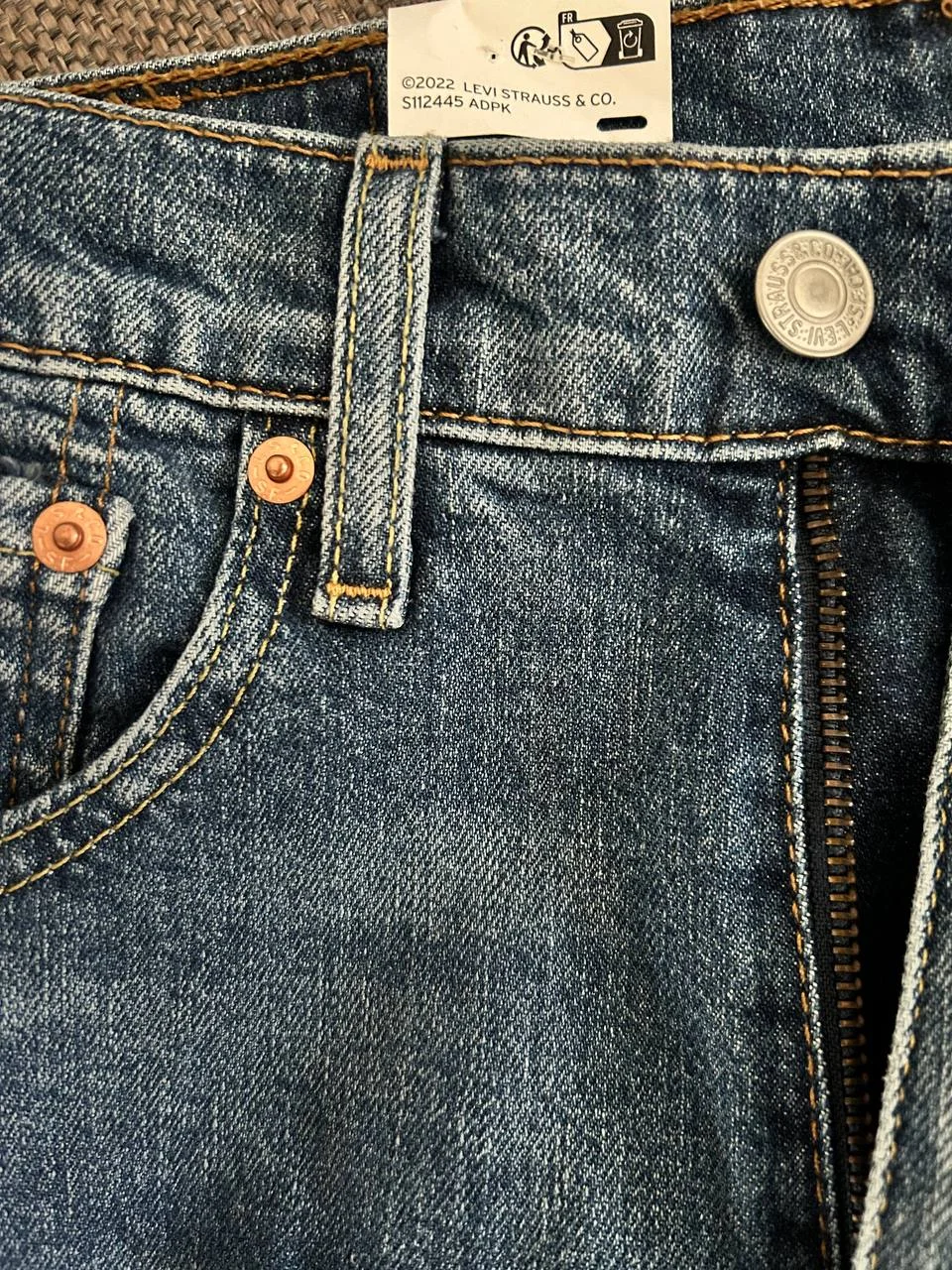 Джинсы Levi's 512 31х30 новые оригинал - миниатюра 3