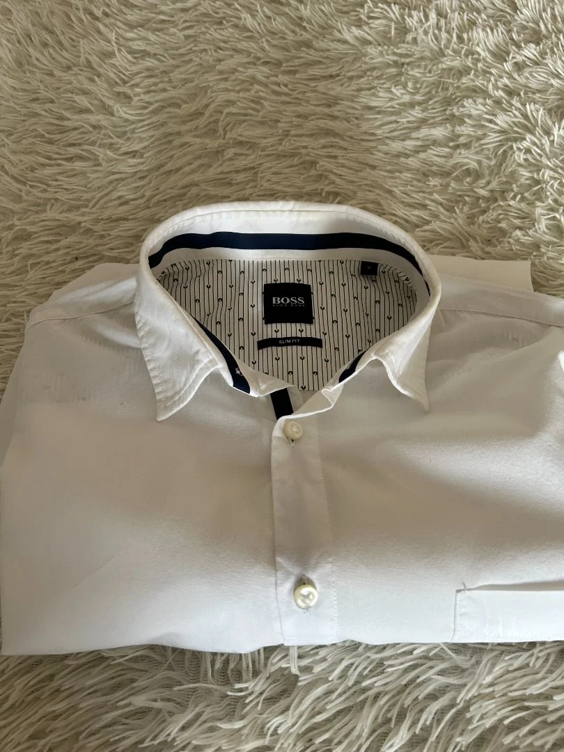 Рубашка мужская Hugo Boss оригинал S (slimfit) - миниатюра 2