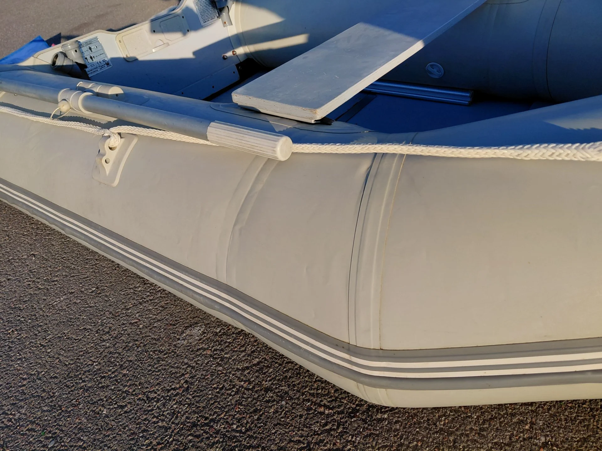 Лодка надувная Bestway 280 - миниатюра 11