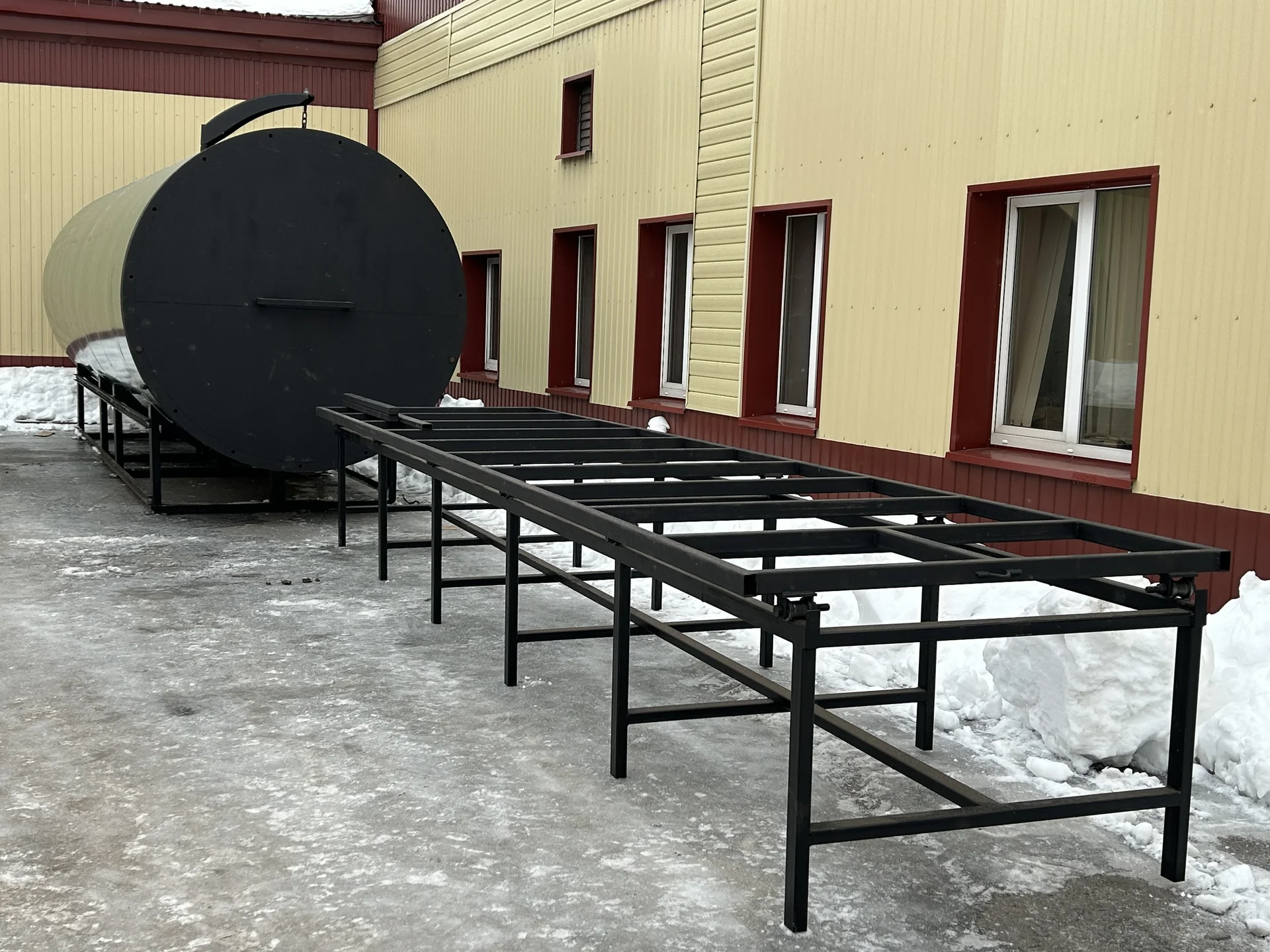 Термообработка древесины оборудование 6 м3 - миниатюра 4