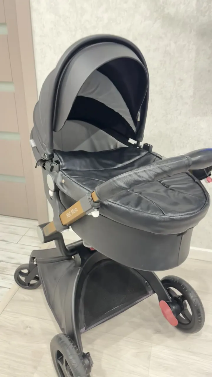 Коляска HOT MOM 2 в 1 в комплекте теплое одеяло