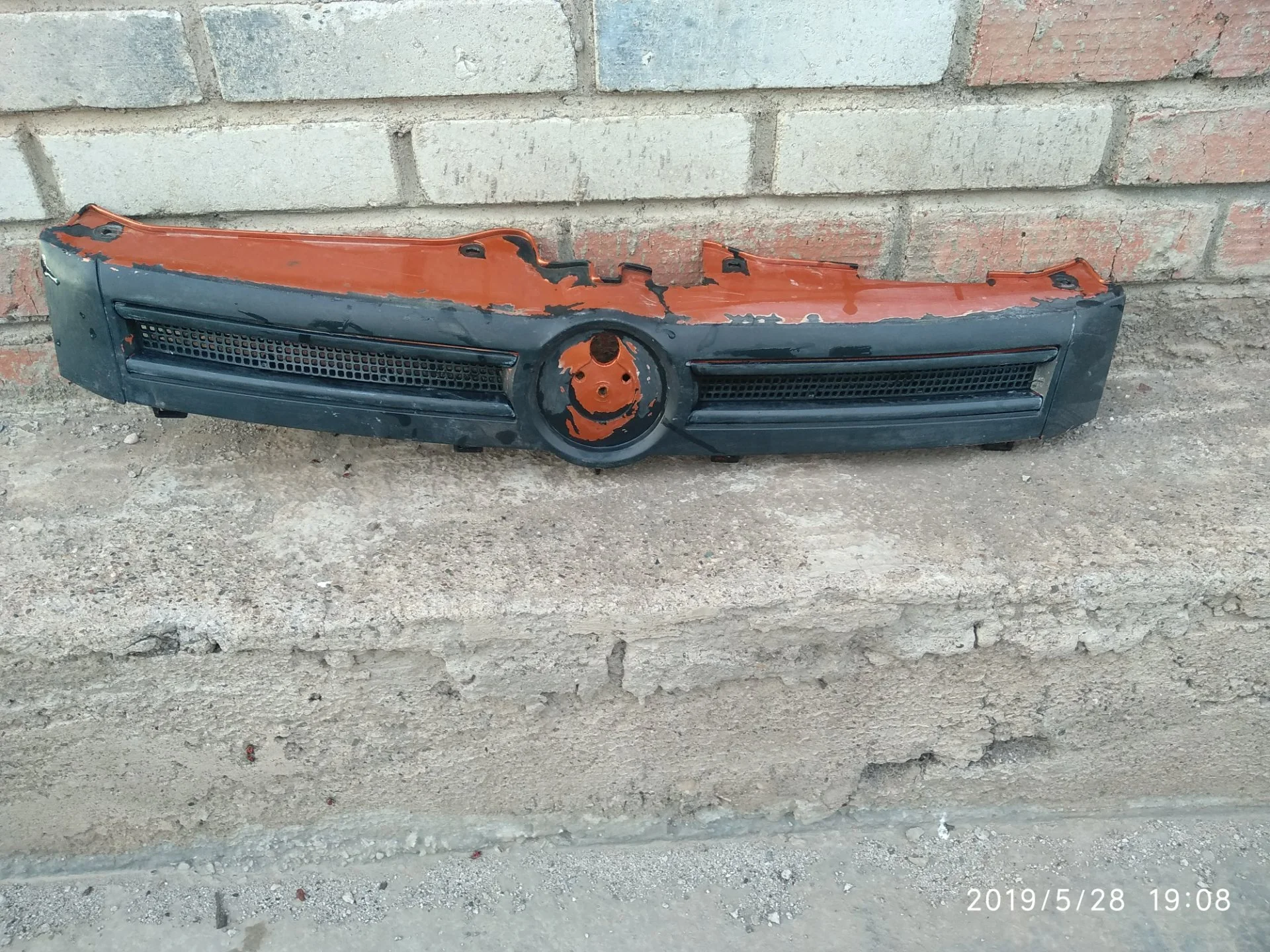 Fiat Panda 169 решетка радиатора оригинал 735353899 - изображение 1