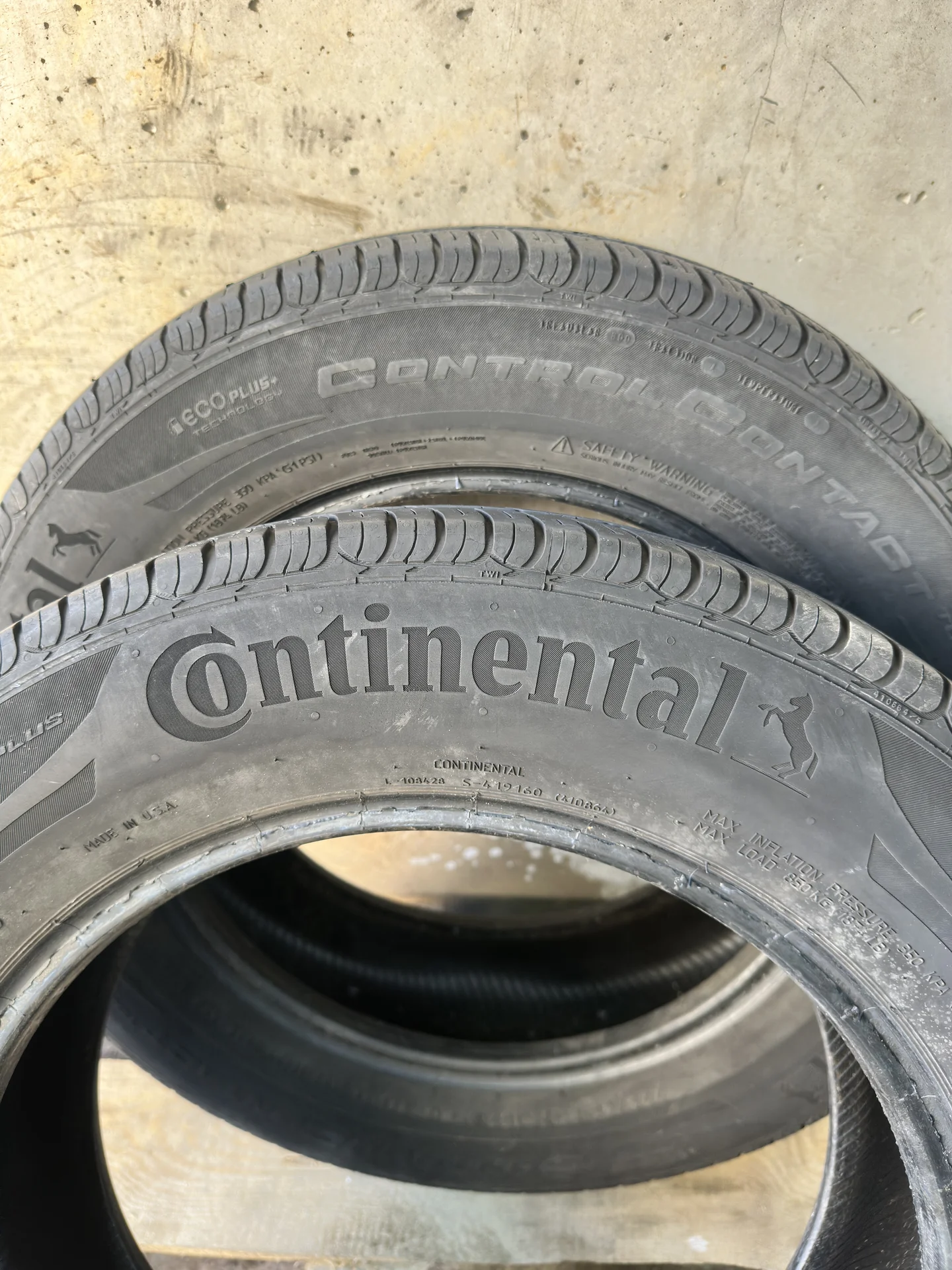 Шины Continental Control Contact 225/65r17 - миниатюра 4