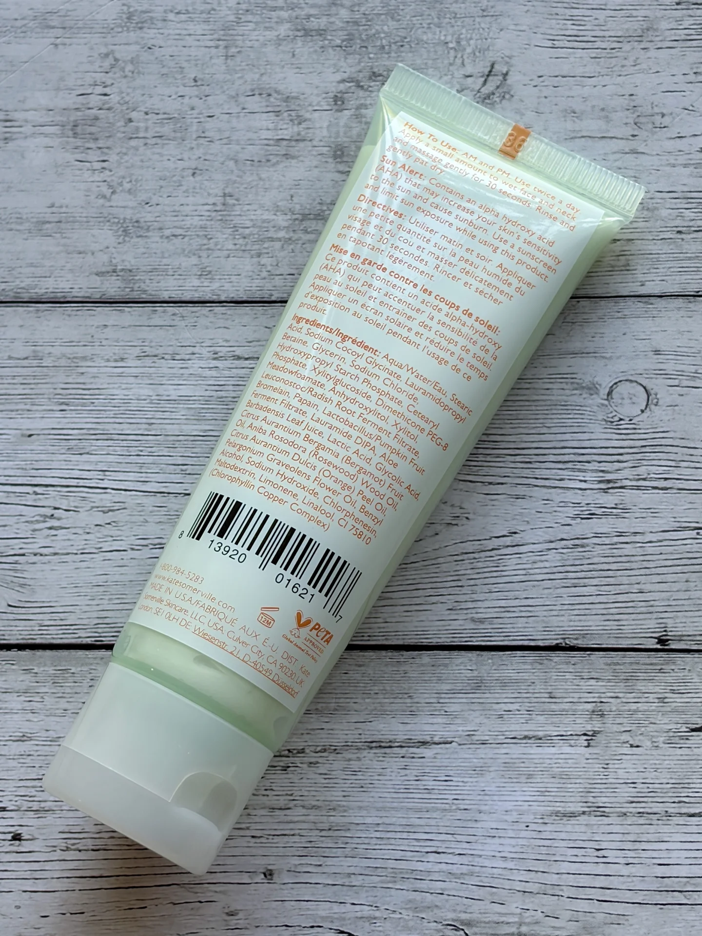 Kate Somerville ExfoliKate Cleanser Daily Foaming - миниатюра 2