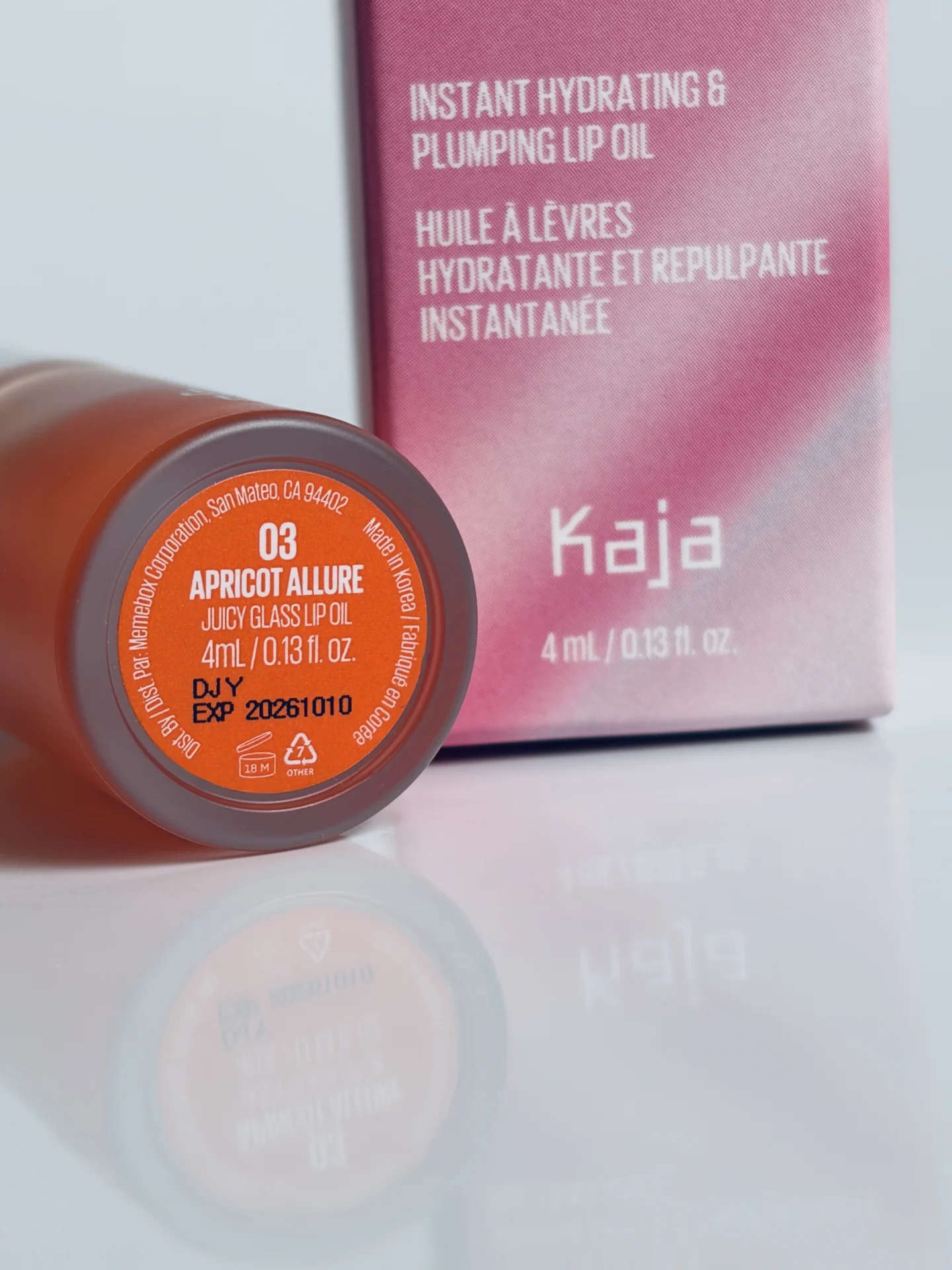 Kaja Juicy Glass Lip Oil масло плампер для губ - миниатюра 2