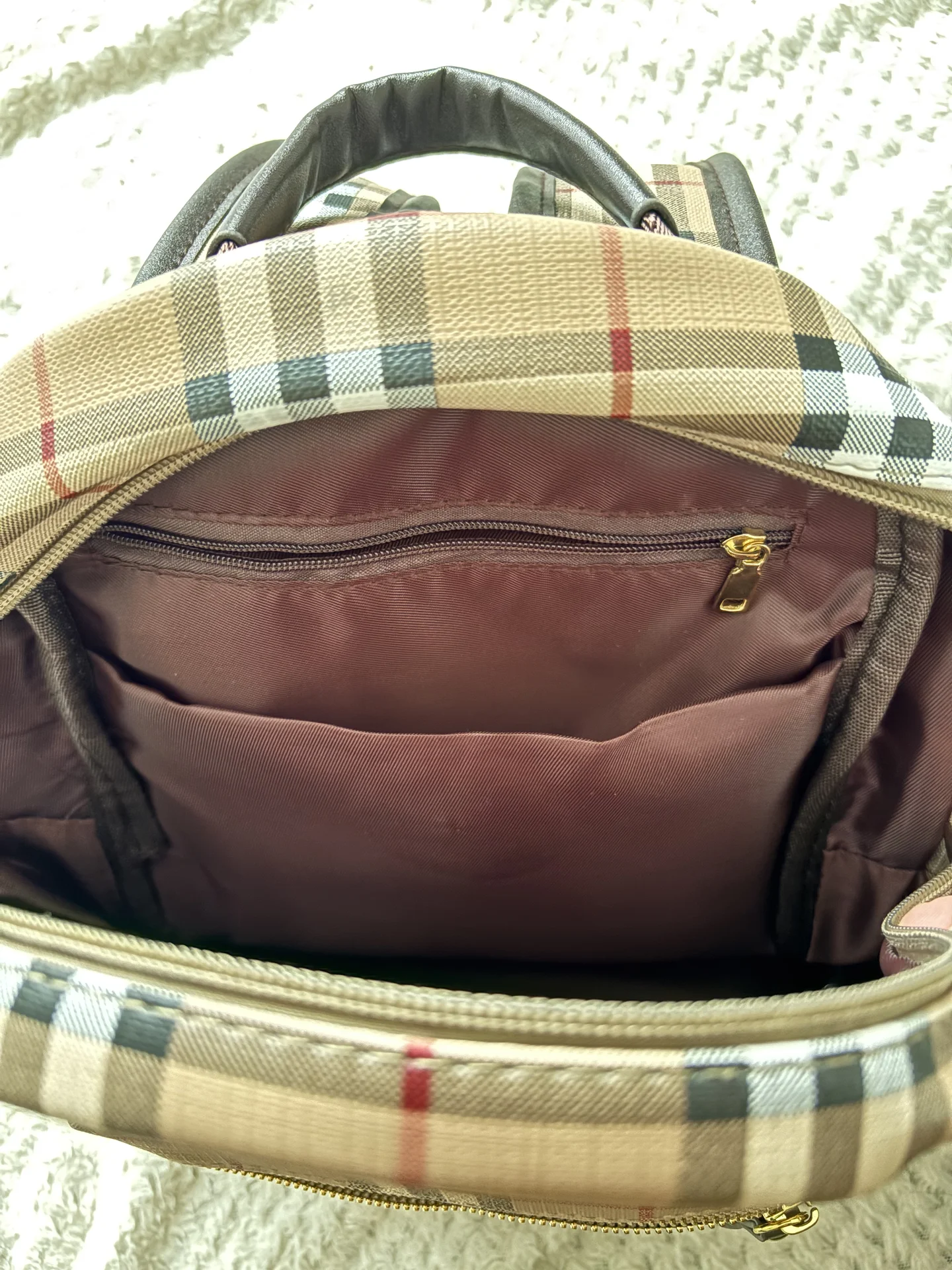 Милый рюкзак Burberry - миниатюра 4