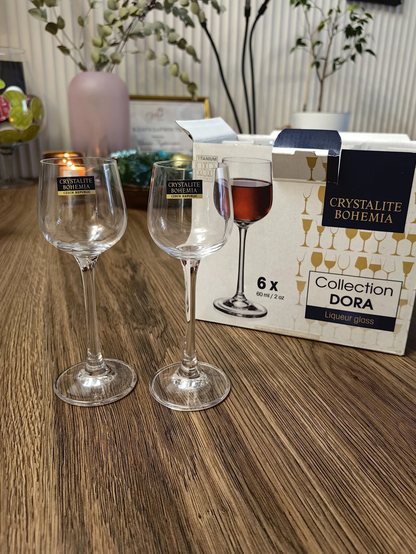Бокалы новые 6 штук Crystalite Bohemia - изображение 1
