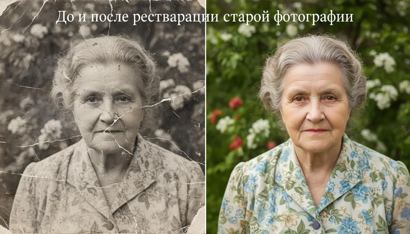 Реставрация старых фотографий - миниатюра 2