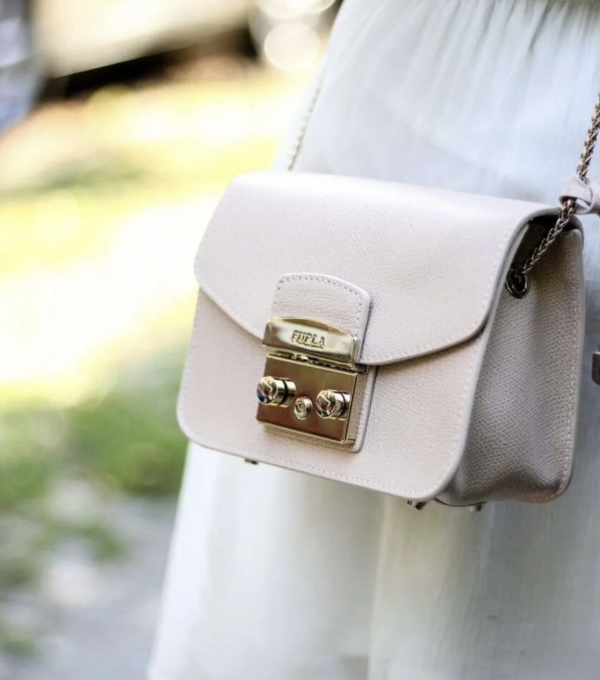 Сумка Furla Metropolis бежевая - миниатюра 4