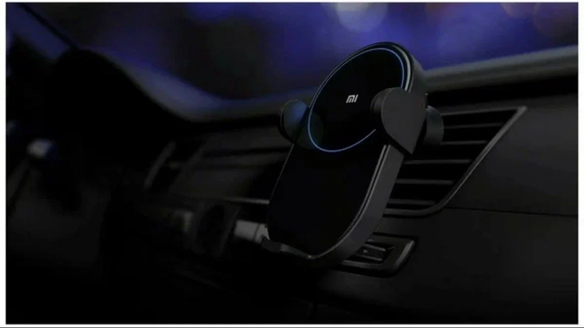 Беспроводная автомобильная зарядка Xiaomi новая - миниатюра 3