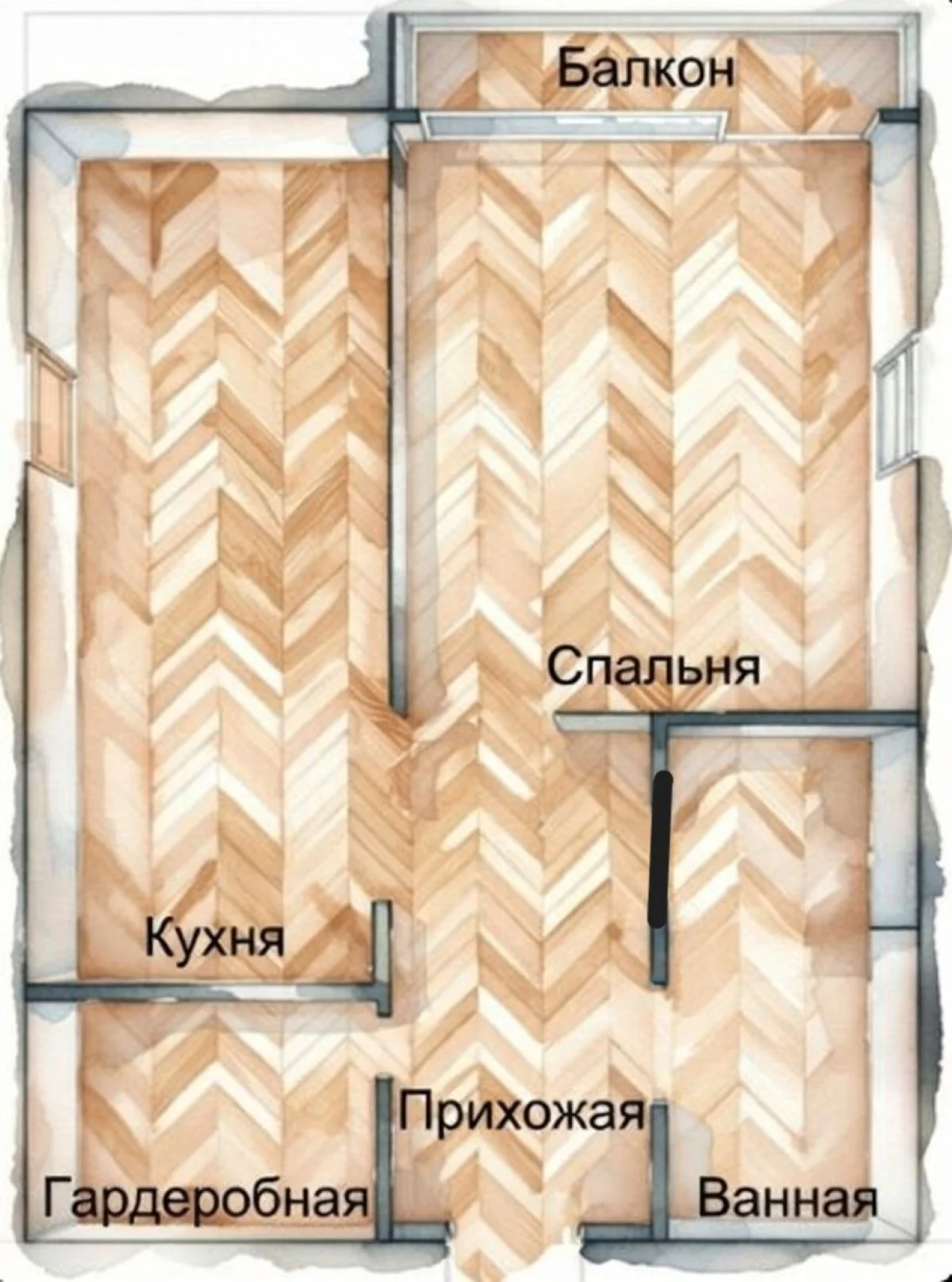 Современная квартира посуточно - миниатюра 15