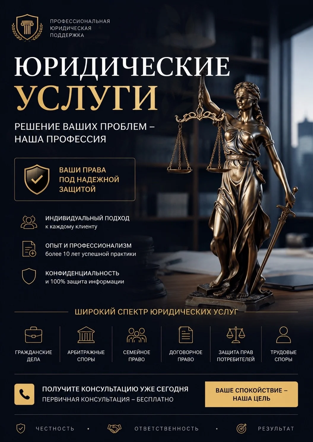 Юридическая консультация бесплатно - изображение 1