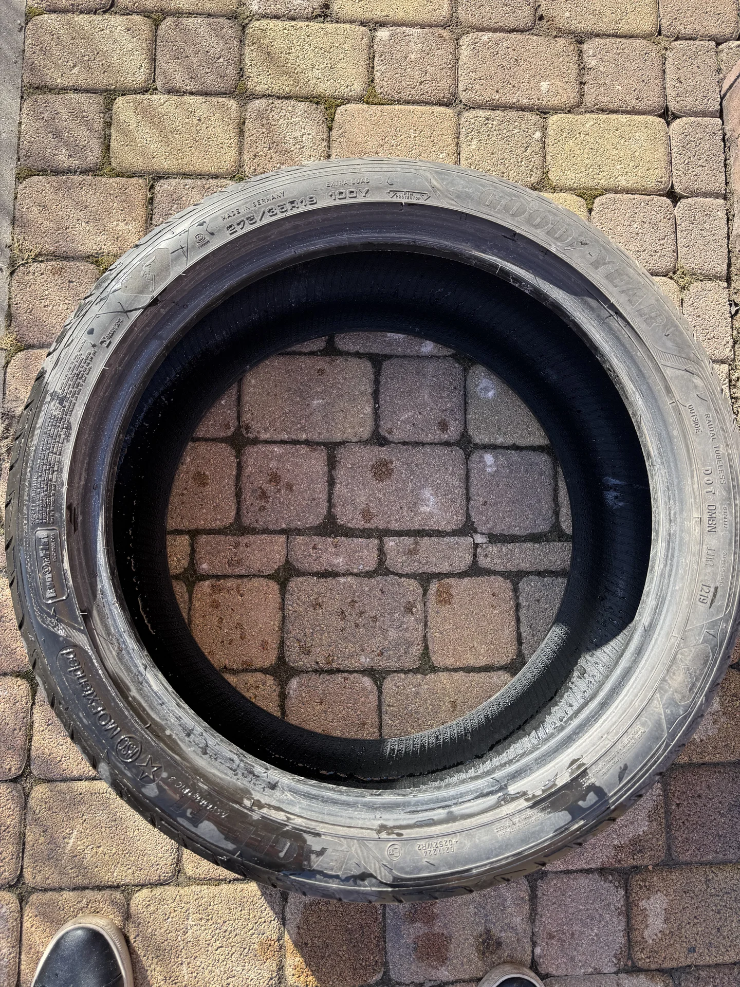 Летняя шина Goodyear Eagle Assymmetric 3 275/35/19 - миниатюра 2