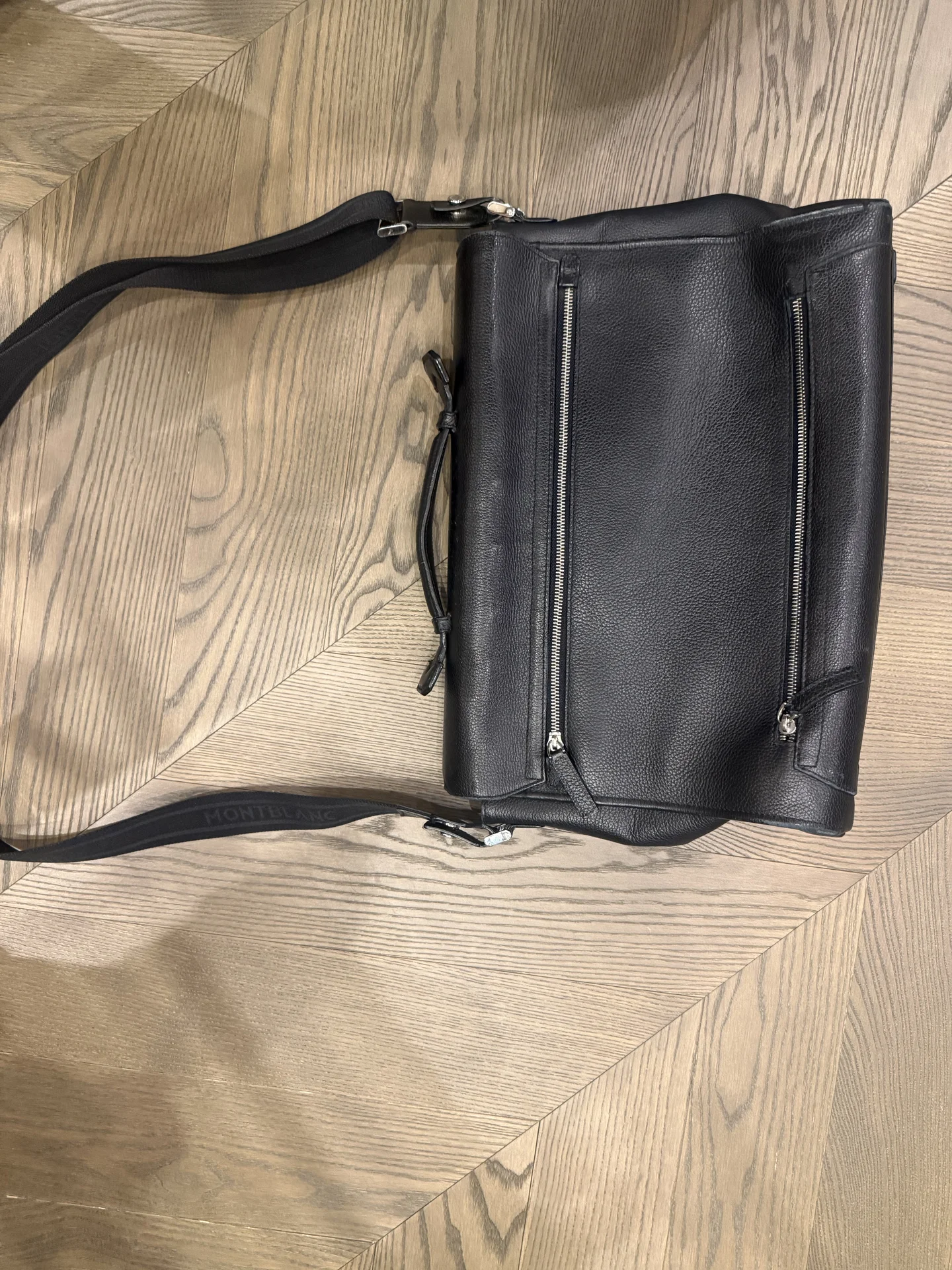 Оригигальный портфель montblanc soft grain - миниатюра 3