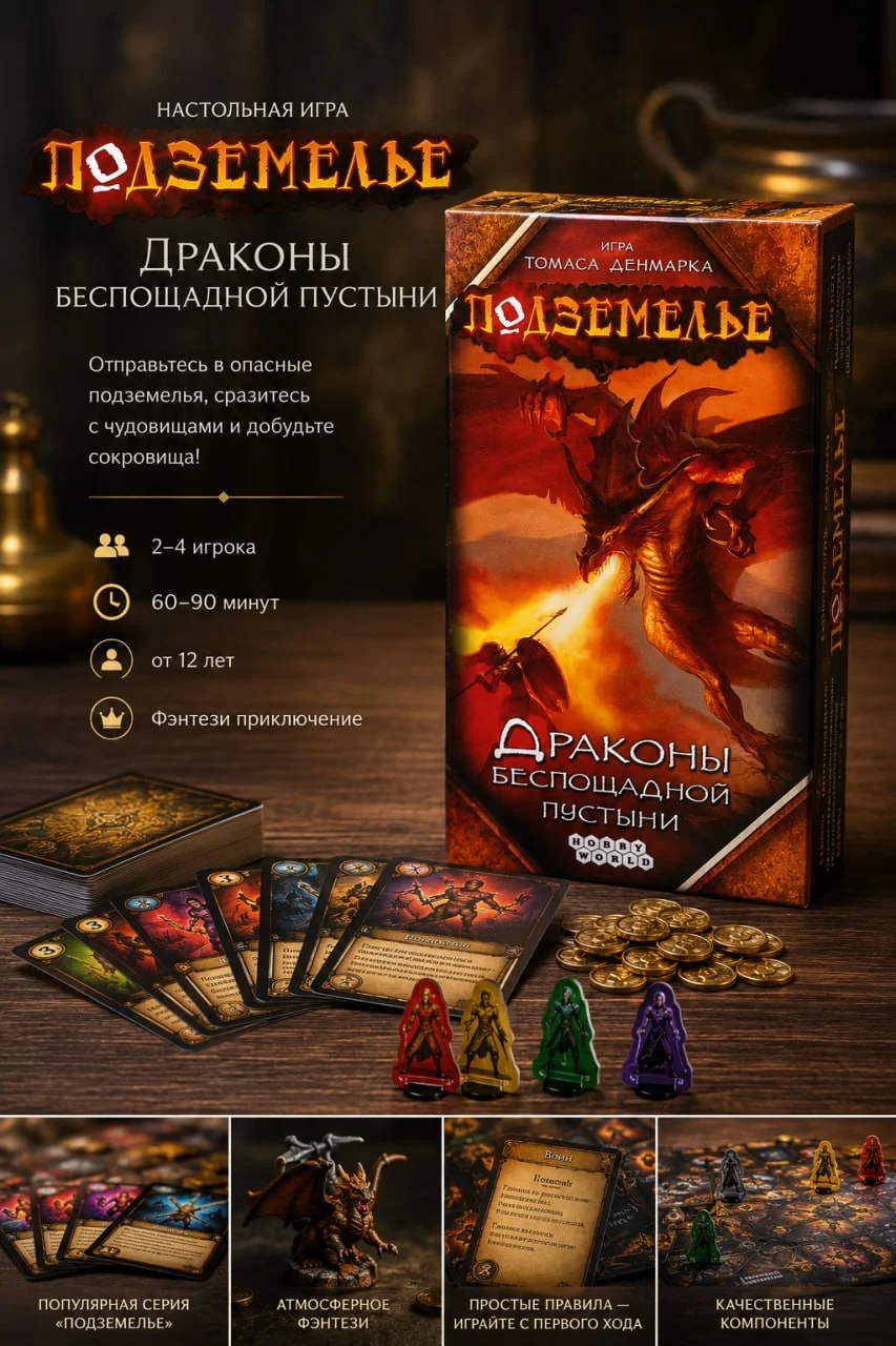 Подземелье: драконы беспощадной пустыни. Игра - изображение 1