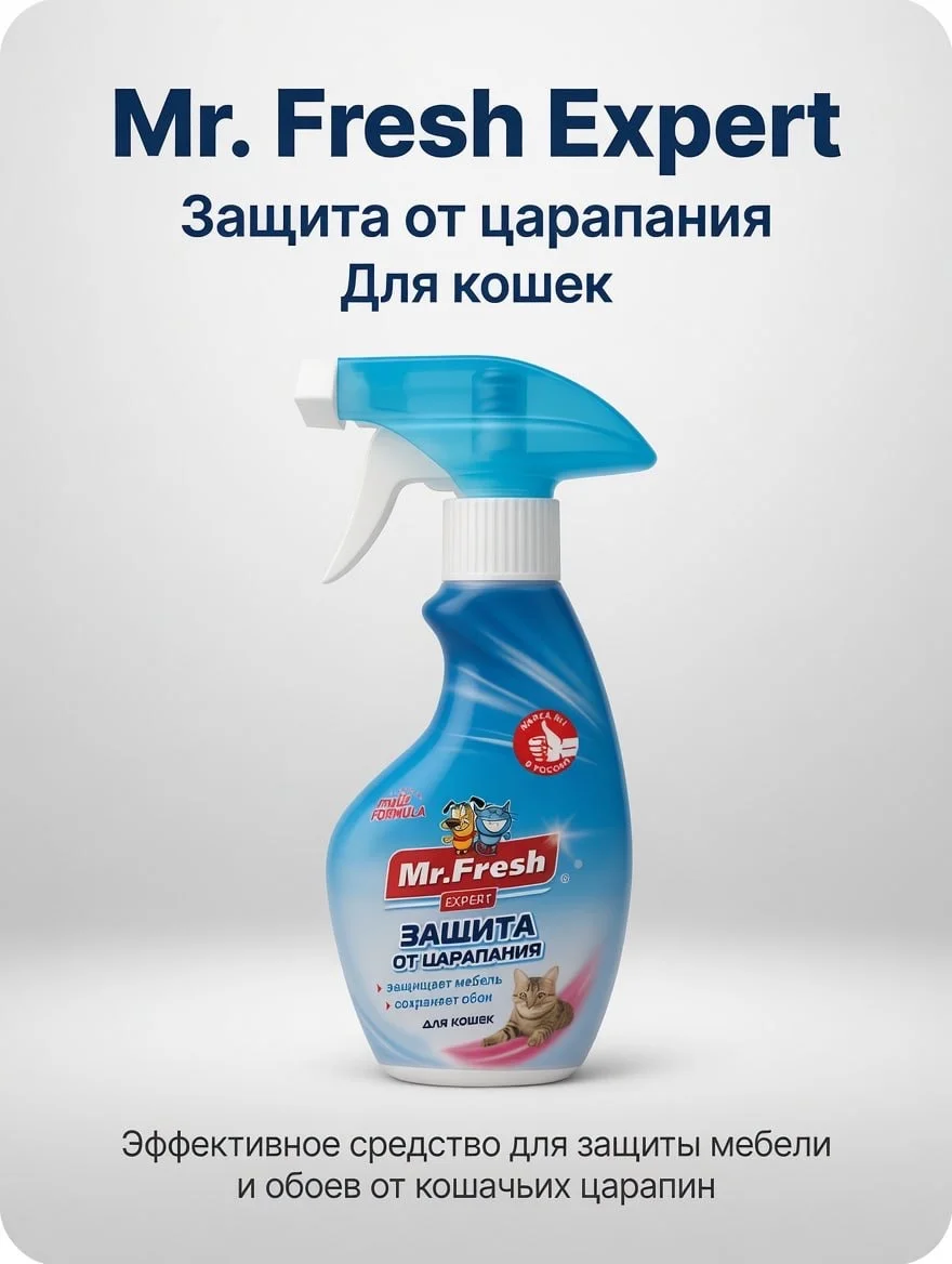 Mr. Fresh — Защита от царапания кошек 200 мл - изображение 1