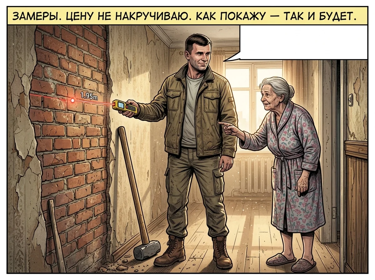 Демонтаж квартиры и вывоз мусора - миниатюра 3