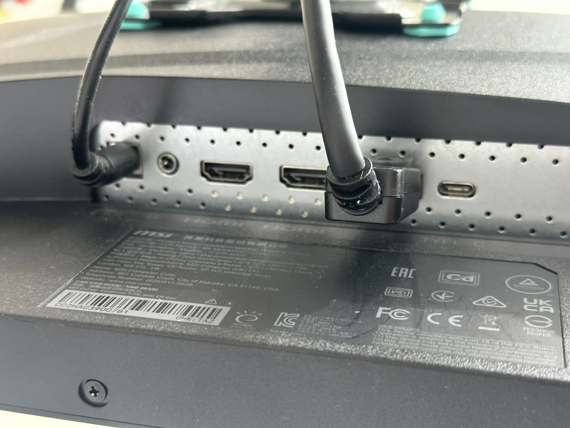 Монитор MSI Optix G274QPX / 240 гц / 2К - миниатюра 6