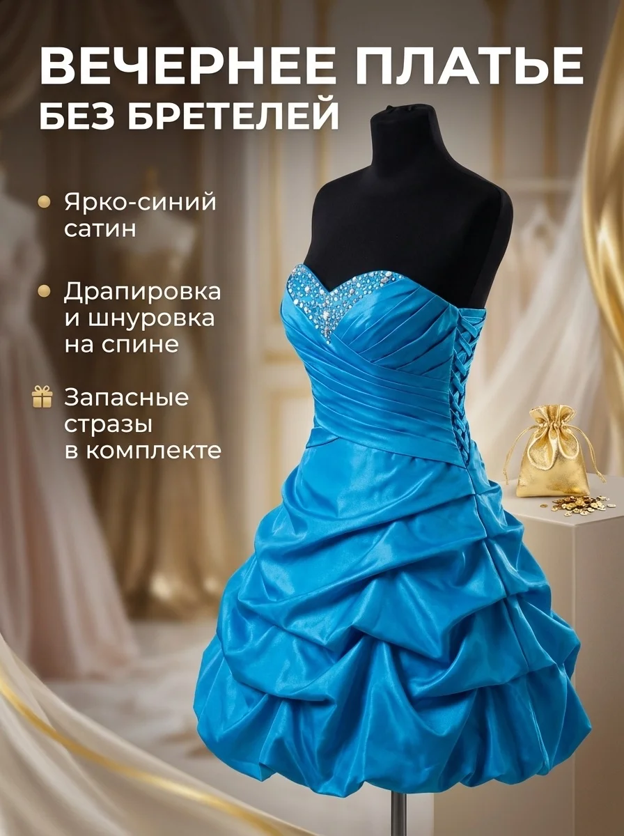 Платье вечернее - миниатюра 5