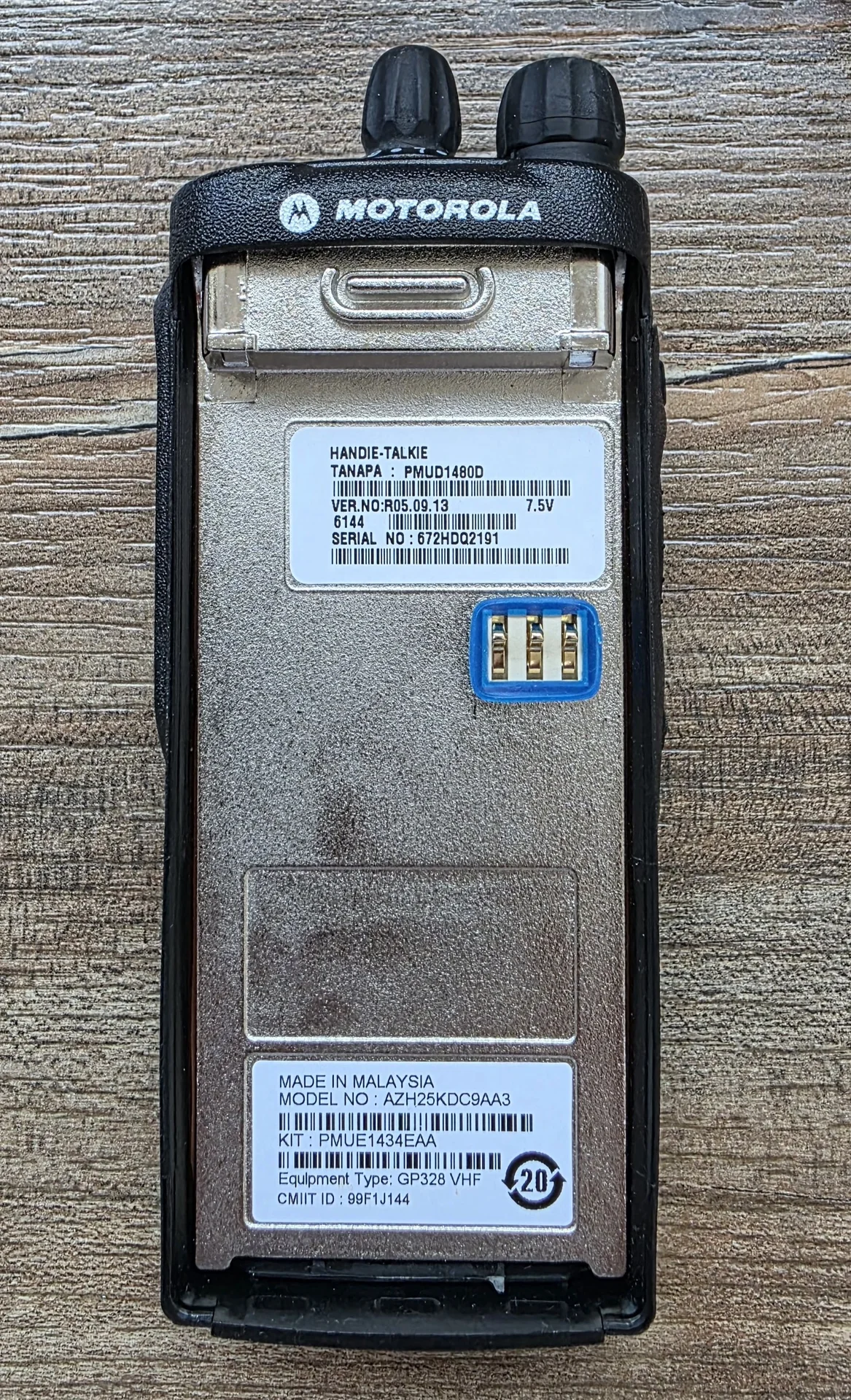 Рация Motorola GP328 VHF - миниатюра 3