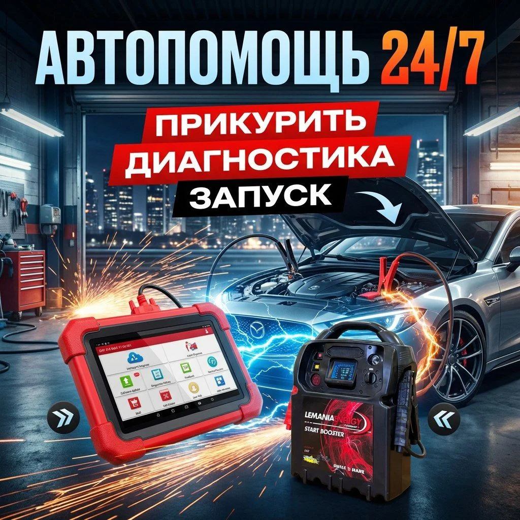 Прикурка авто, мотоцикла и другой техники - изображение 1