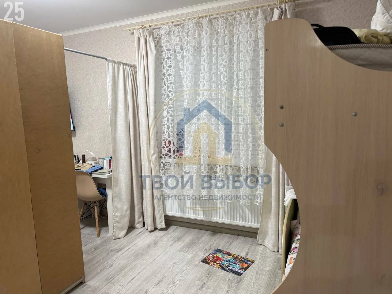 Однокомнатная квартира 34 кв.м этаж 1/1 хутор Незаймановский - миниатюра 5