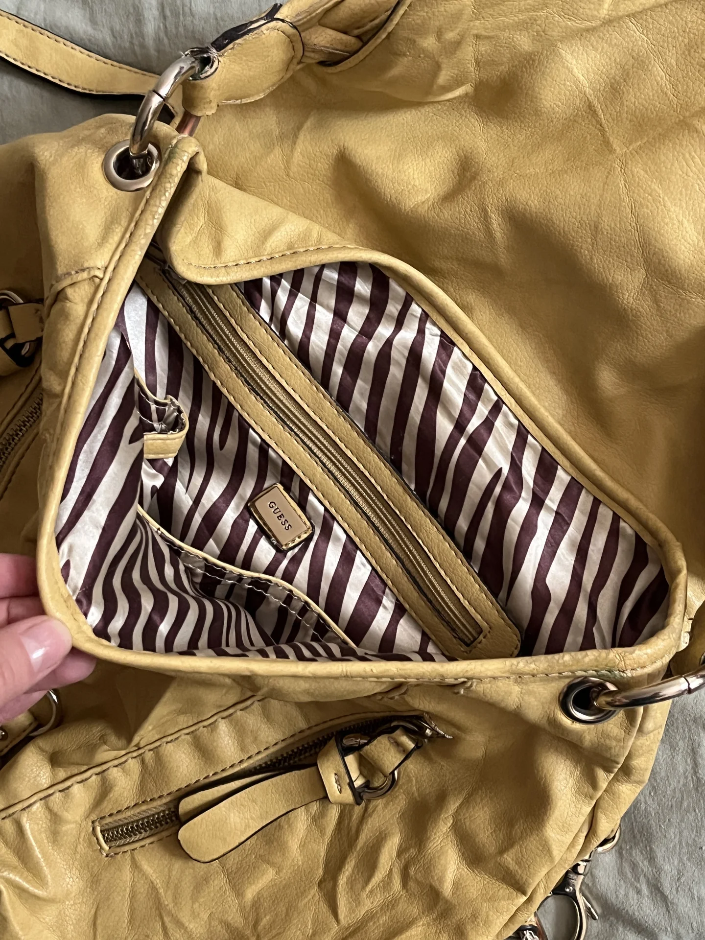Винтажная сумка Guess - миниатюра 5