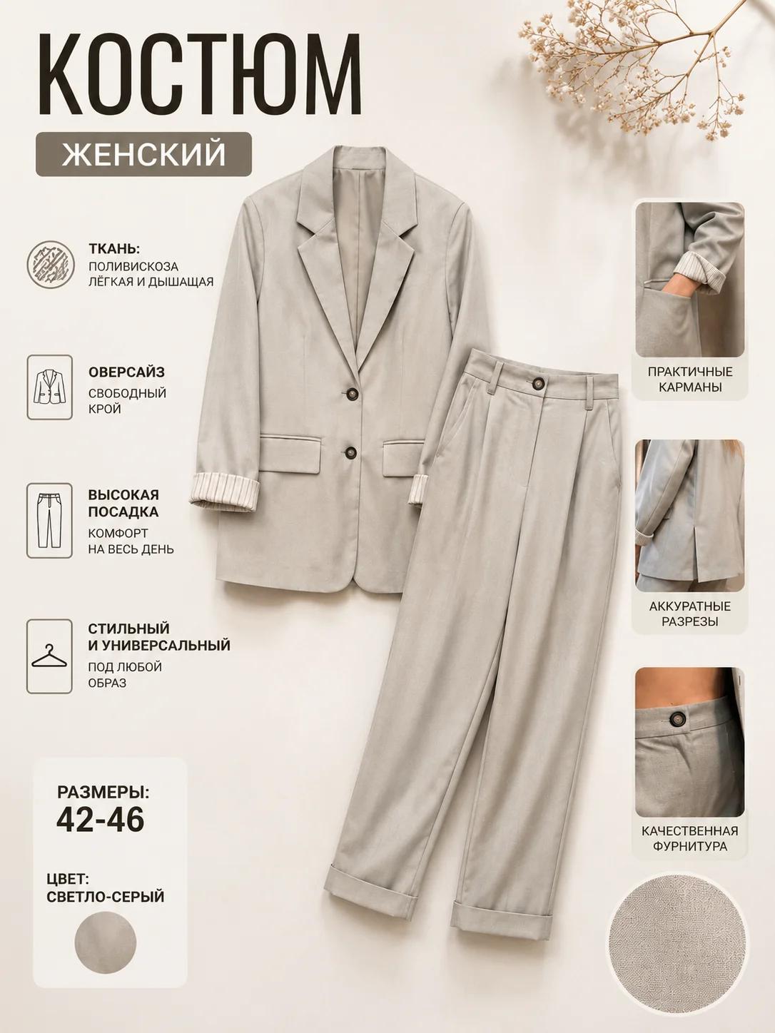 Костюм женский - изображение 1