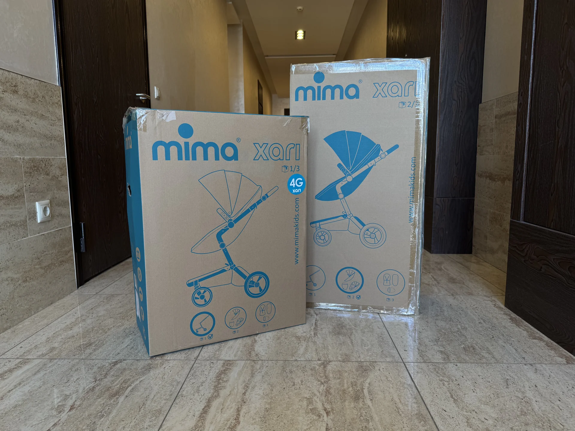 Детская коляска Mima Xari 3 в 1 оригинал - миниатюра 12