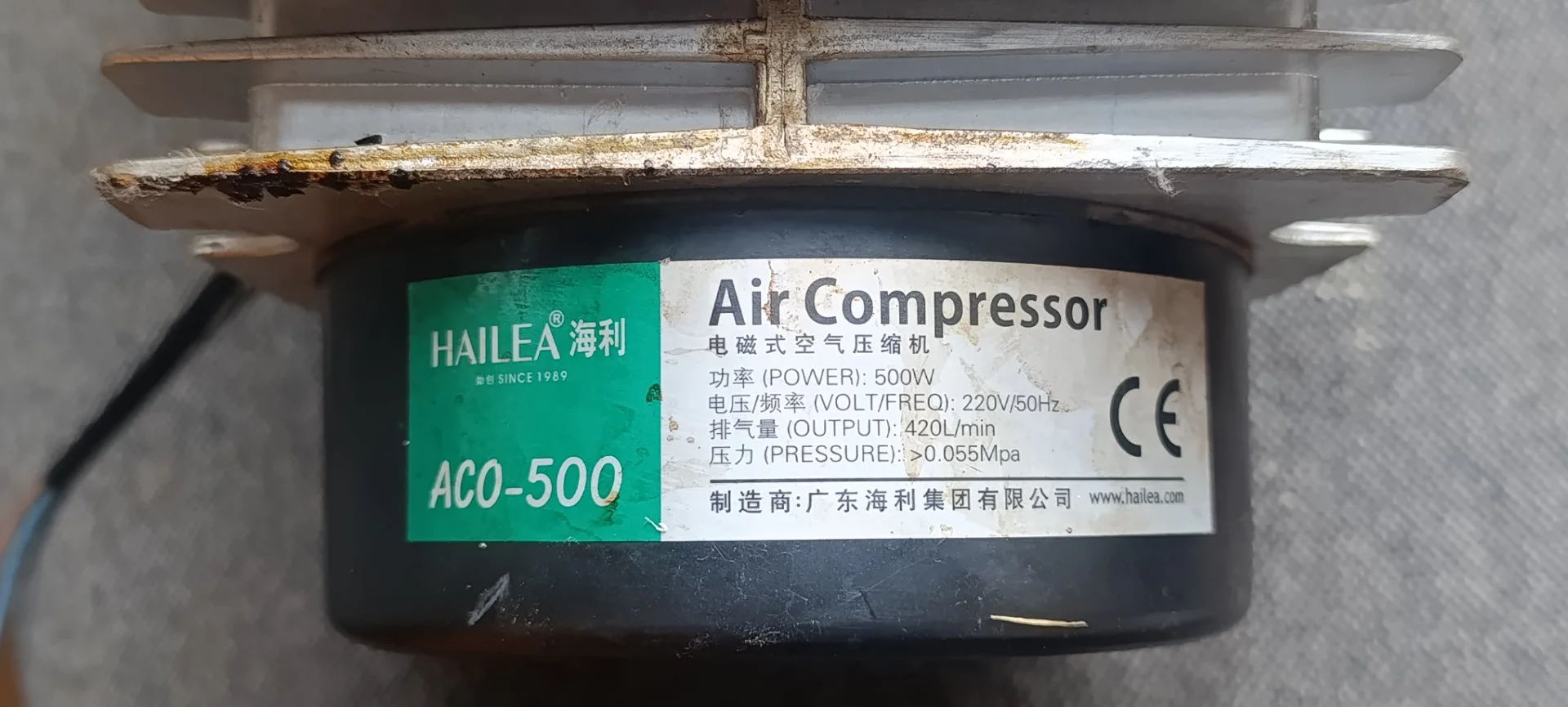 Компрессор hailea ACO-500 - миниатюра 4