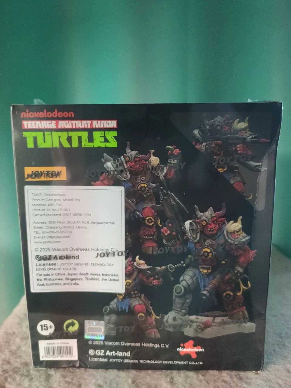 Фигурка JoyToy TMNT Черепашки ниндзя Grоundсhuсk - миниатюра 6