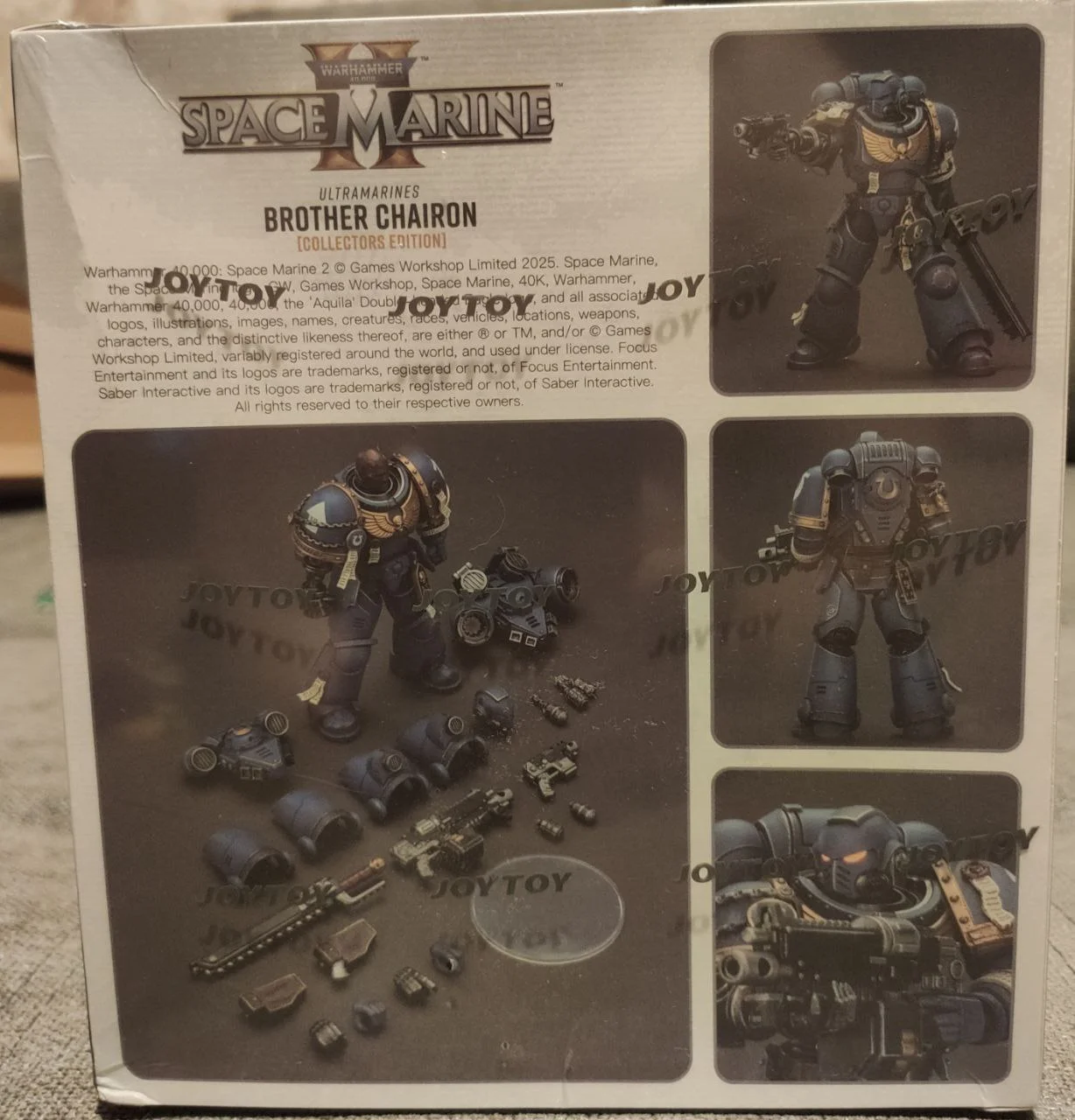 Фигурка JoyToy WH40 Ultramarines Brother Chairon CE - миниатюра 2
