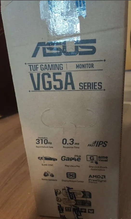 Монитор новый 24'5 ASUS TUF gaming VG259QMR5A 310Ghz - миниатюра 8
