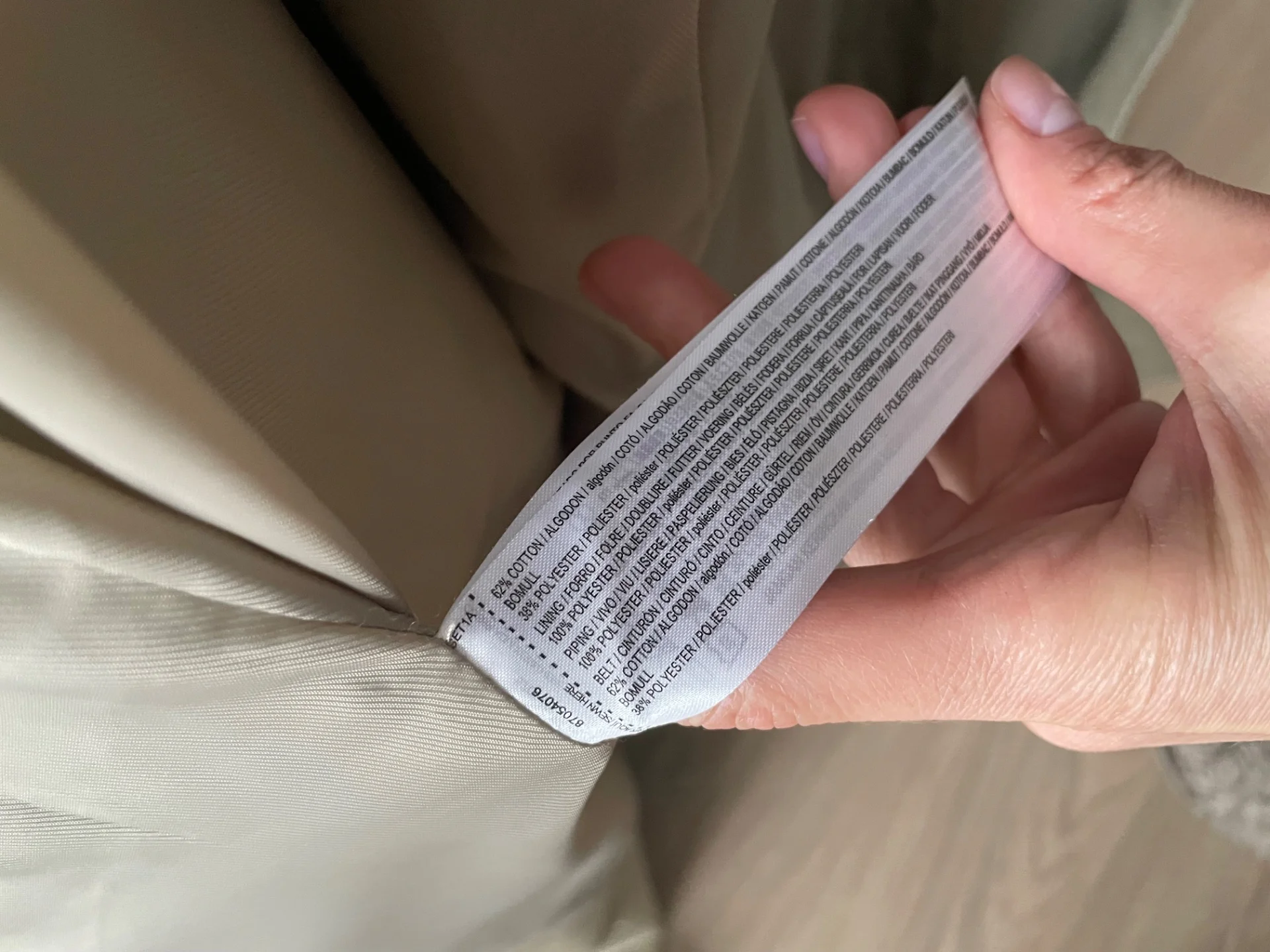 Тренч плащ mango xs - миниатюра 7